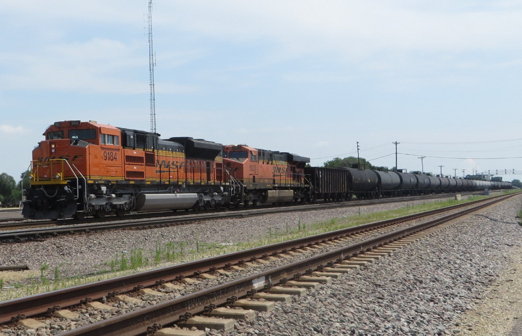 BNSF 9184 DPU